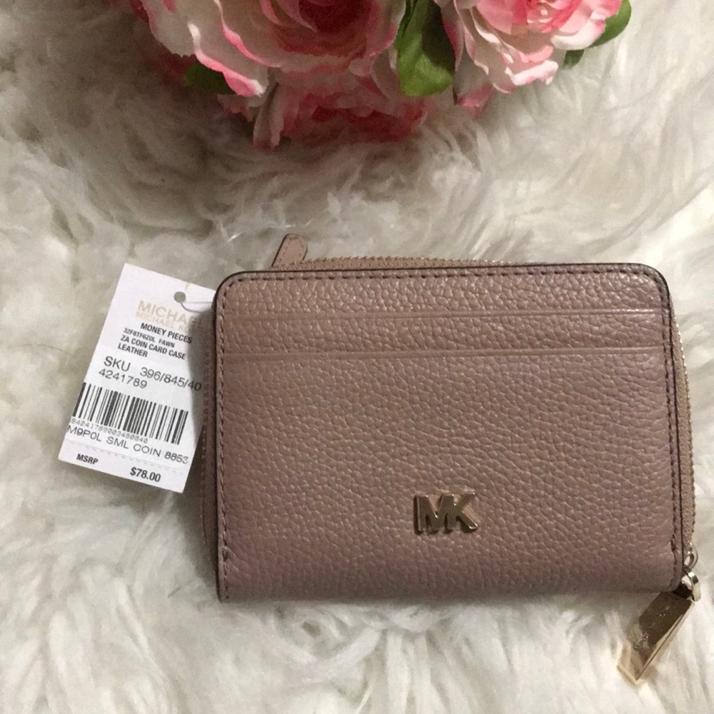 Michael Kors gold rose wallet
